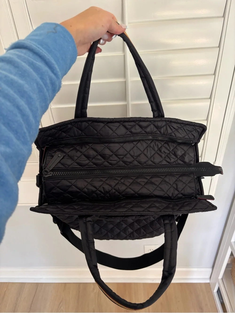 MZ Wallace Black Large Metro Box Tote II